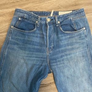 Rag & Bone Maya High Rise Ankle Straight Jeans